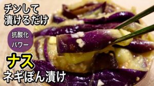 茄子のネギポン酢【ナスのネギポン漬け】